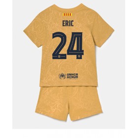 Baby Fußballbekleidung Barcelona Eric Garcia #24 Auswärtstrikot 2022-23 Kurzarm (+ kurze hosen)